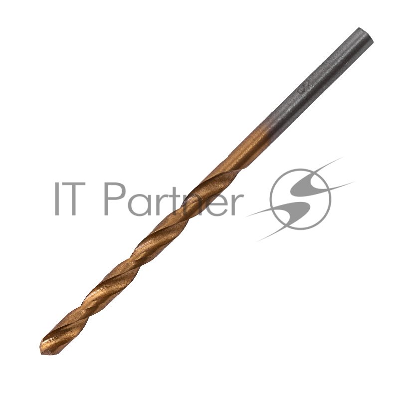 Сверло по металлу, 3 мм, HSS, нитридтитановое покрытие, цилиндрический хвостовик// Matrix