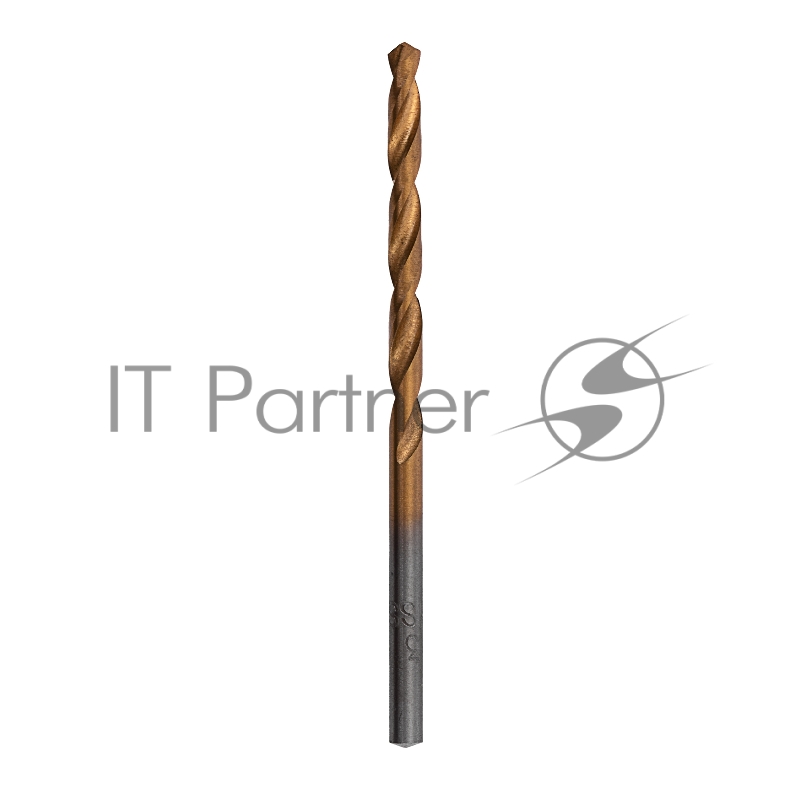Сверло по металлу, 3 мм, HSS, нитридтитановое покрытие, цилиндрический хвостовик// Matrix