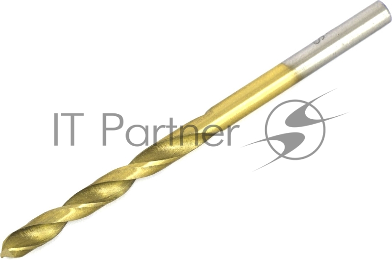 Сверло по металлу, 4,2 мм, HSS, нитридтитановое покрытие, цилиндрический хвостовик// Matrix