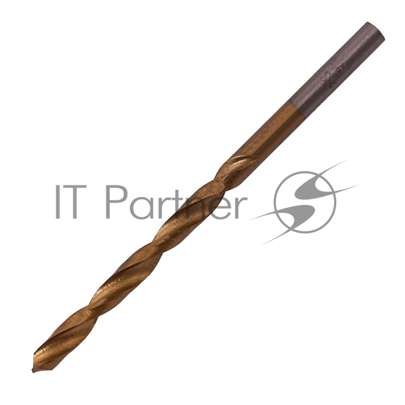 Сверло по металлу, 4,8 мм, HSS, нитридтитановое покрытие, цилиндрический хвостовик// Matrix