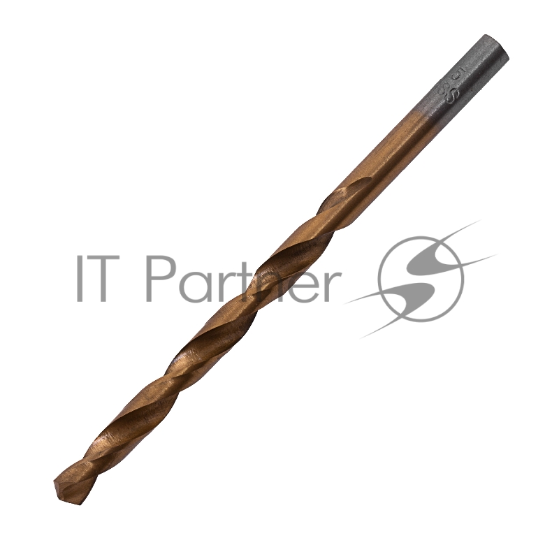 Сверло по металлу, 5 мм, HSS, нитридтитановое покрытие, цилиндрический хвостовик// Matrix