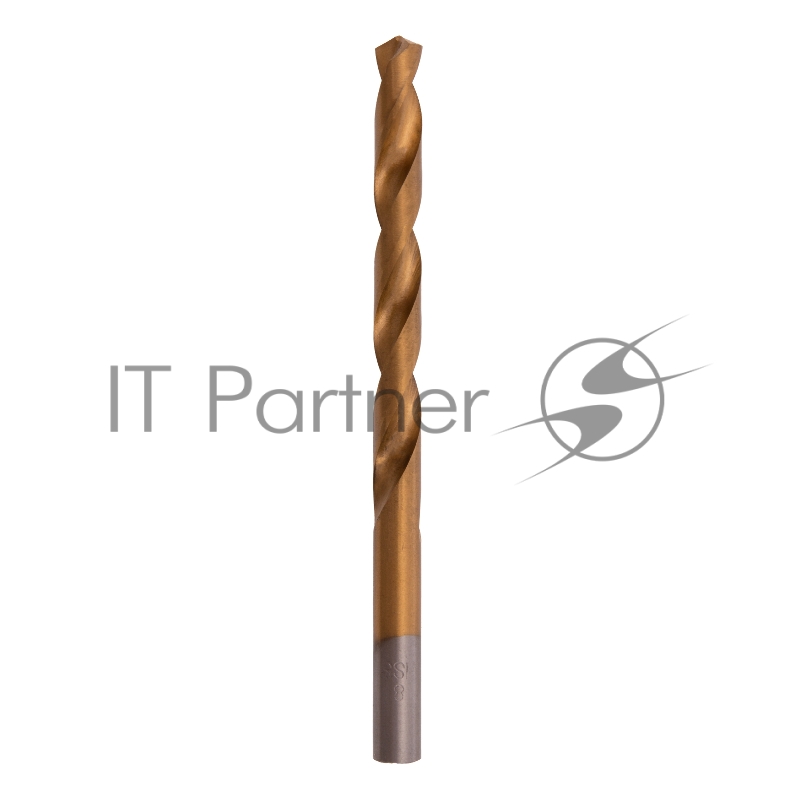 Сверло по металлу, 8 мм, HSS, нитридтитановое покрытие, цилиндрический хвостовик// Matrix