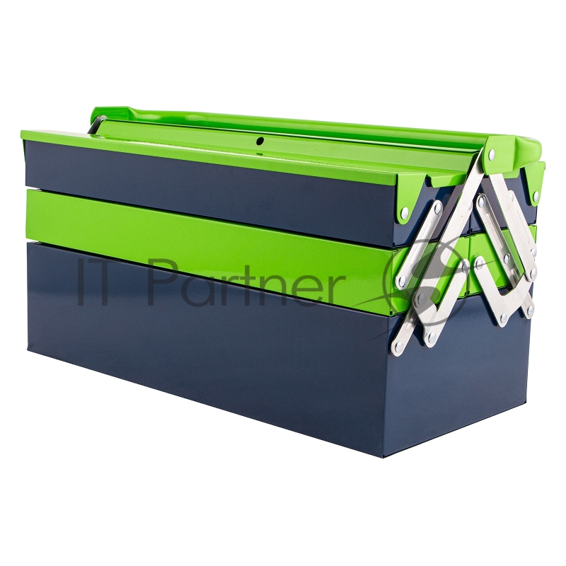 Ящик для инструмента, 430х200х200 мм, пять секций, металлический// Сибртех