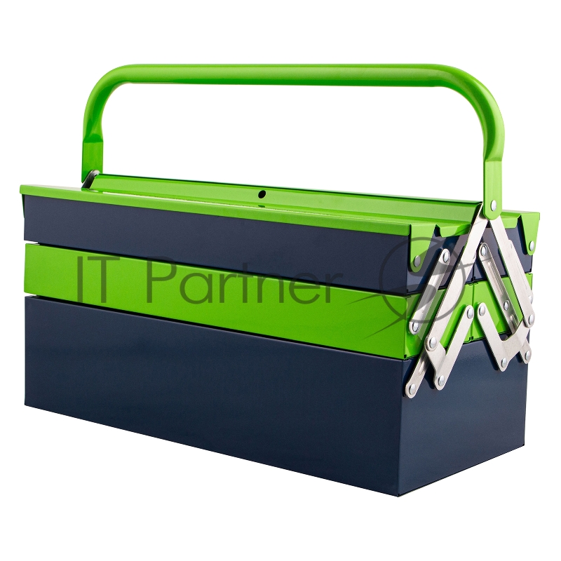 Ящик для инструмента, 430х200х200 мм, пять секций, металлический// Сибртех