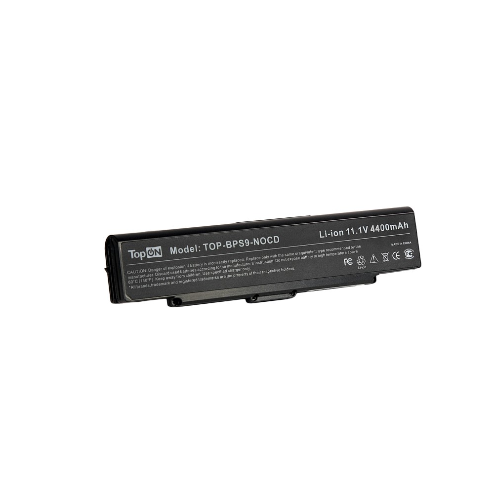 Аккумулятор для ноутбука Sony Vaio VGN-AR, VGN-CR, VGN-NR, VGN-SZ Series. 11.1V 4400mAh 49Wh. VGP-BPL9, VGP-BPS9.