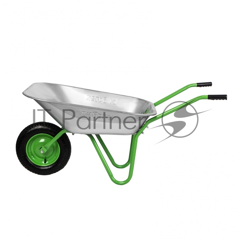 Тачка садовая одноколесная облегченная, объем 65 л// Сибртех