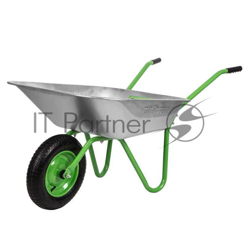 Тачка садовая одноколесная облегченная, объем 65 л// Сибртех