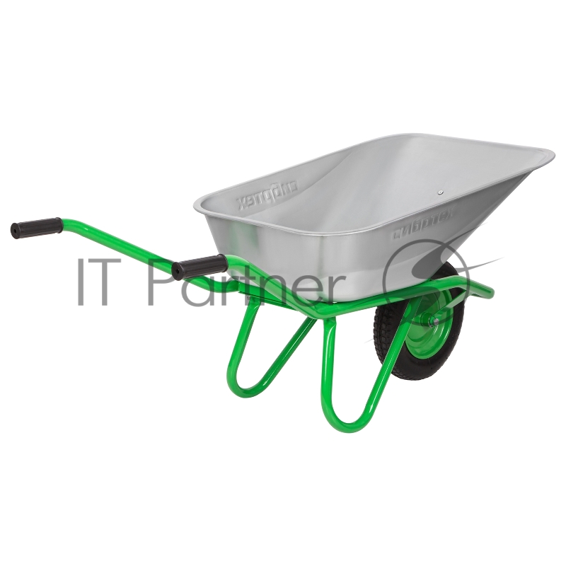 Тачка садово-строительная, грузоподъемность 170 кг, обьем 90 л// Сибртех