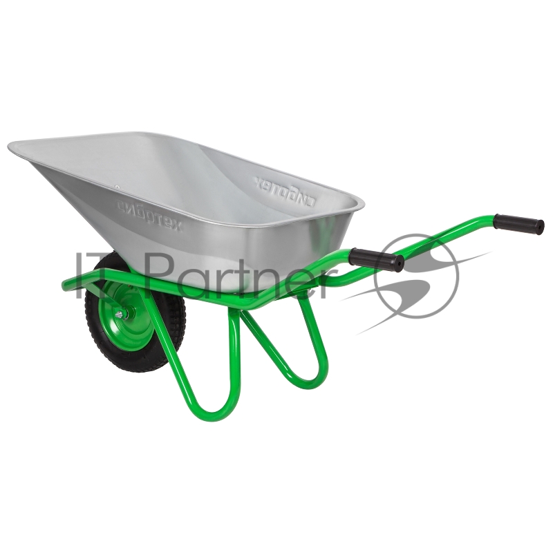 Тачка садово-строительная, грузоподъемность 170 кг, обьем 90 л// Сибртех