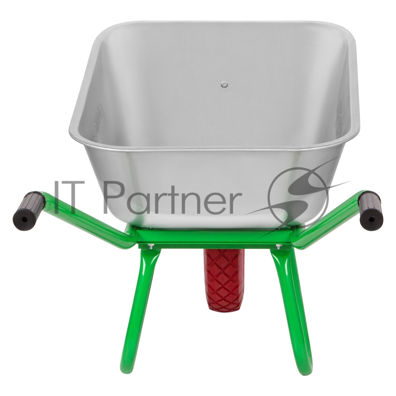 Тачка садово-строительная с PU колесом, грузоподъемность 180 кг, объем 90 л// Сибртех