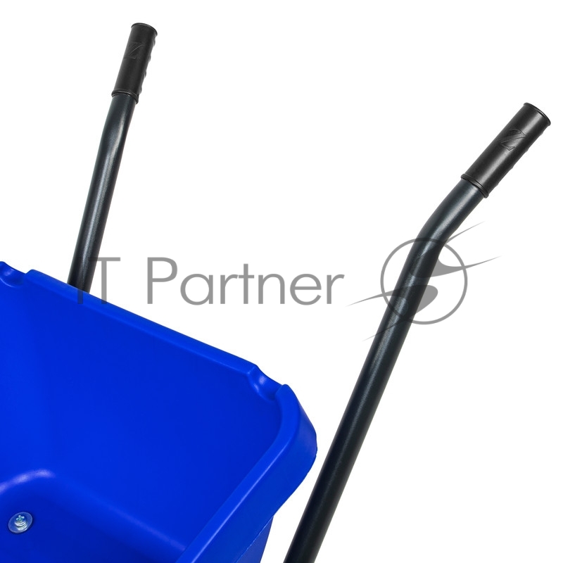 Тачка садово-строительная с пластиковым корытом, грузоподъемность 175 кг, объем 90 л// Сибртех