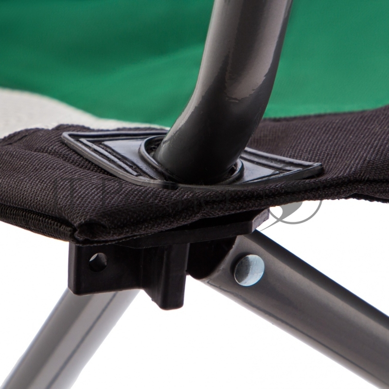 Кресло складное с подлокотниками и подстаканником 60x60x110/92 см, Camping// Palisad