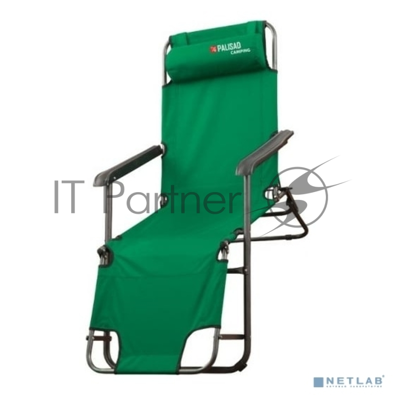 Кресло-шезлонг двухпозиционное 156х60х82 см, Camping// Palisad