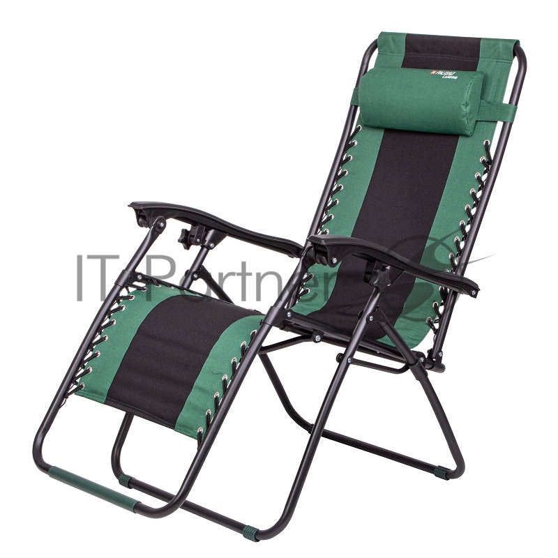 Кресло-шезлонг складное, многопозиционное 160х63,5х109 cм, Camping// Palisad