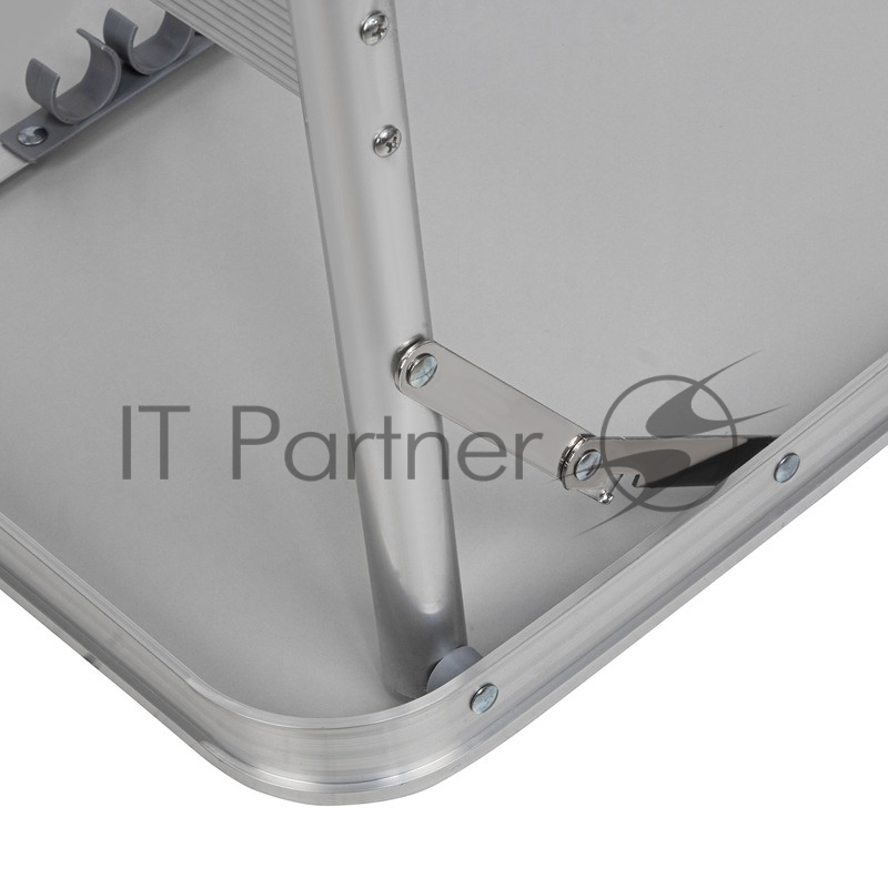 Стол складной алюминиевый, столешница МДФ 600х450х250/590 мм, Camping// Palisad