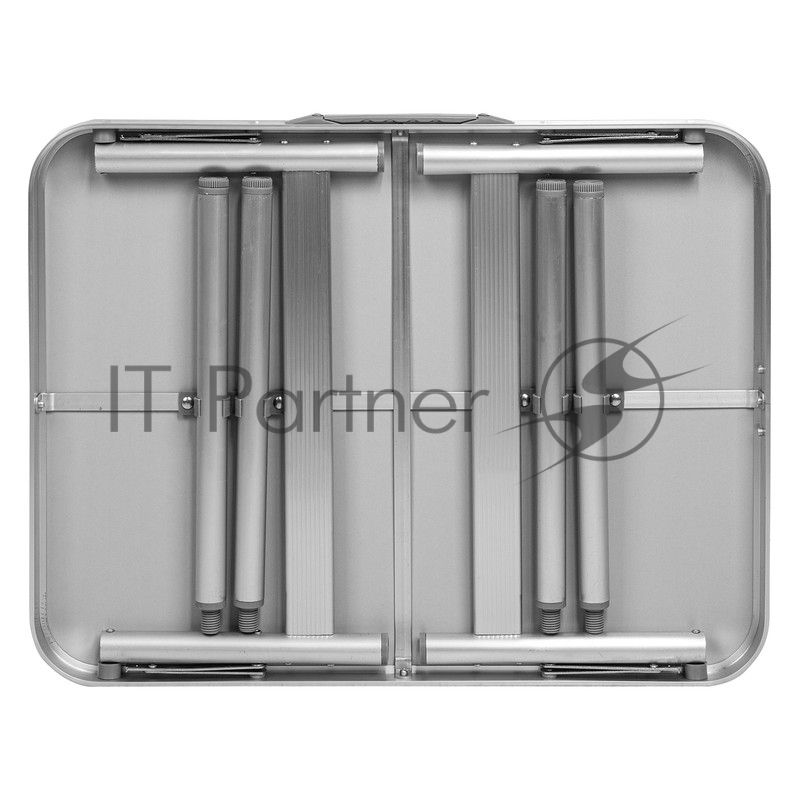 Стол складной алюминиевый, столешница МДФ 600х450х250/590 мм, Camping// Palisad