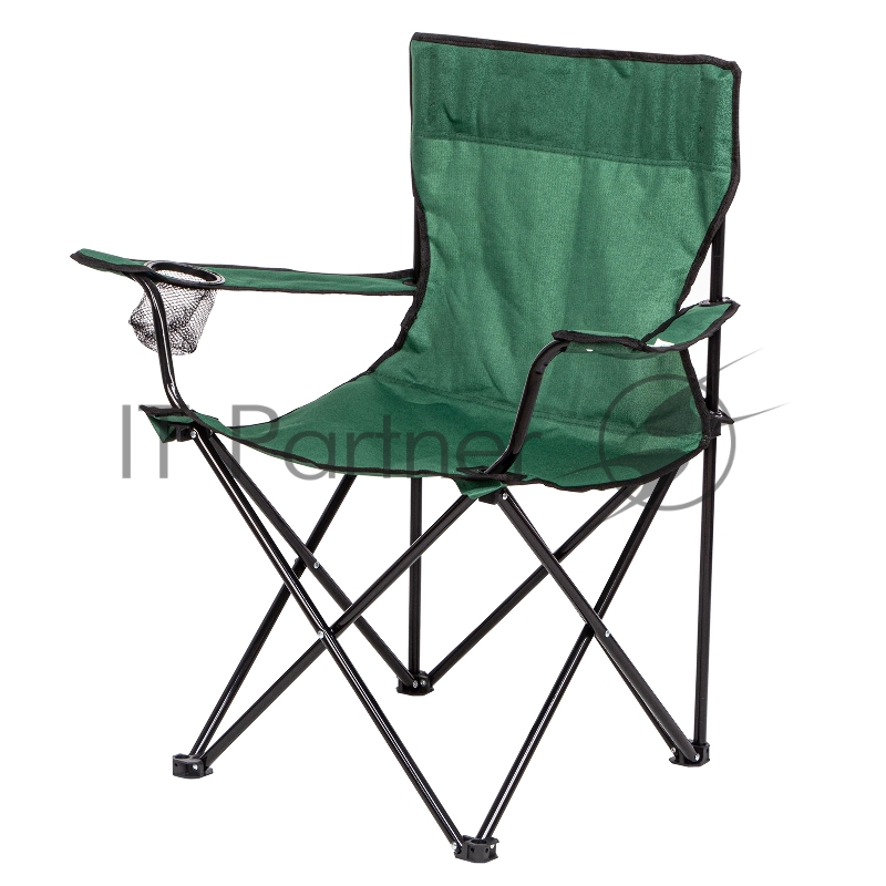 Стул складной с подлокотн. и подстак. 81х51х86 см, Camping// Palisad