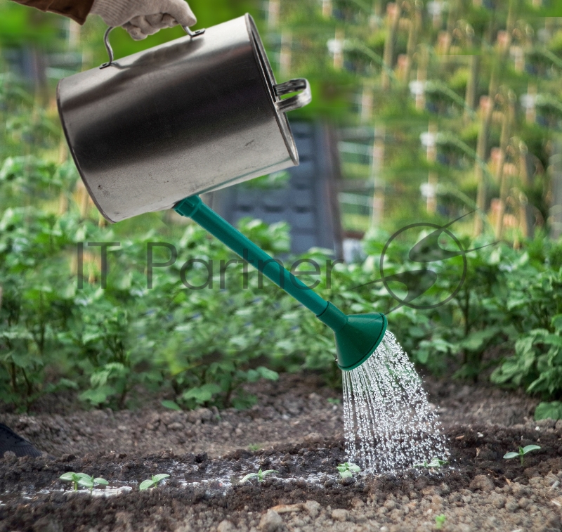 Лейка садовая, 10л, оцинкованная, Россия// Сибртех