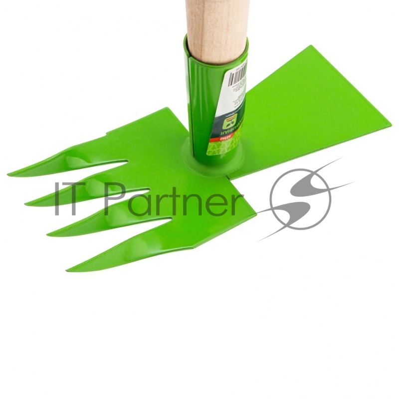 Мотыжка комбинированная, 80х380 мм, стальная, деревянная рукоятка, АГРОНОМ, Россия// Сибртех