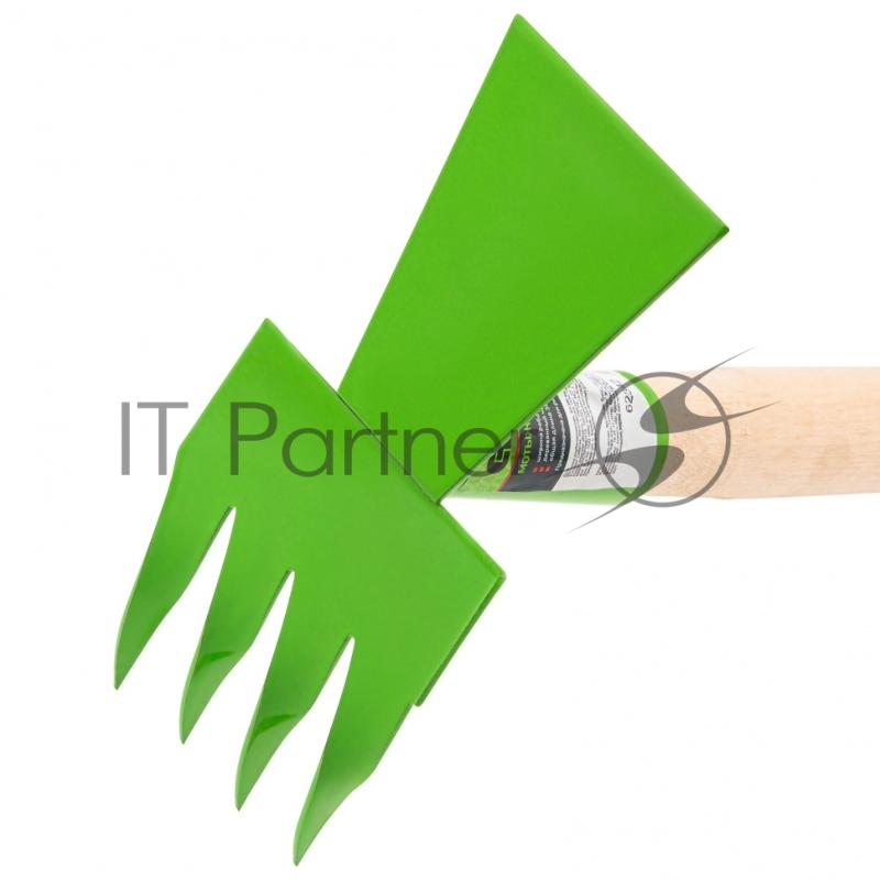 Мотыжка комбинированная, 80х380 мм, стальная, деревянная рукоятка, АГРОНОМ, Россия// Сибртех