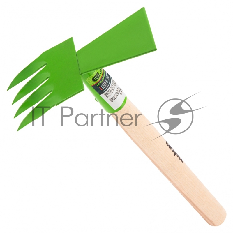 Мотыжка комбинированная, 80х380 мм, стальная, деревянная рукоятка, АГРОНОМ, Россия// Сибртех