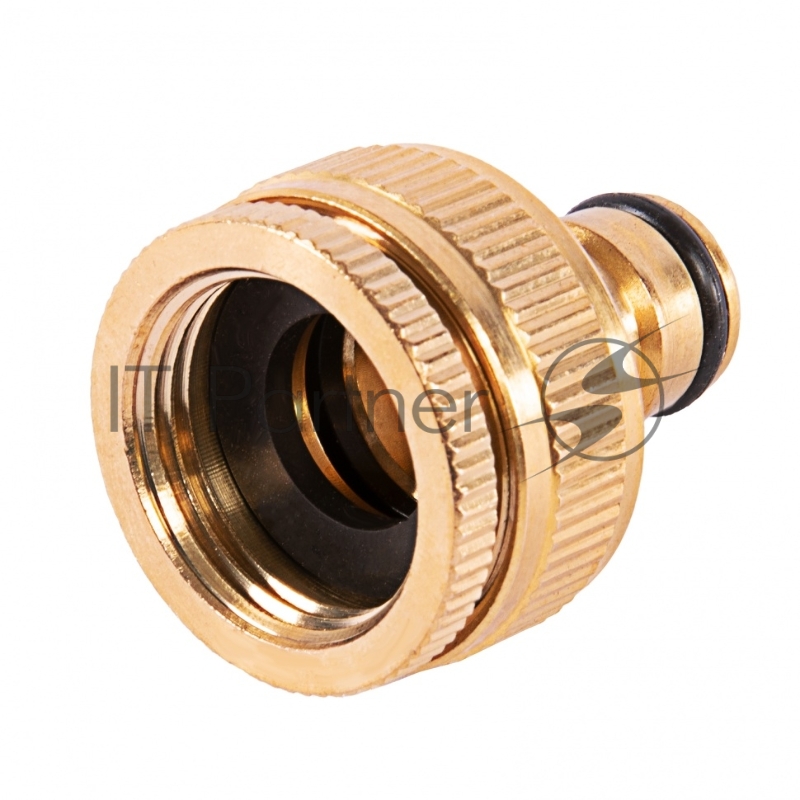 Адаптер латунный, 3/4-1, внутренняя резьба, с переходником// Palisad