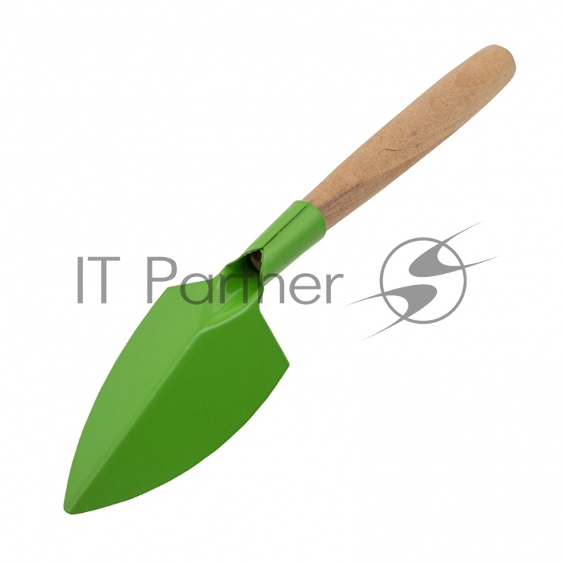 Совок посадочный широкий, 70х310 мм, стальной, деревянная рукоятка, АГРОНОМ, Россия// Сибртех