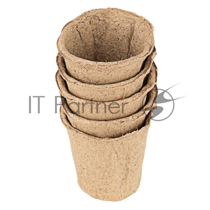 Горшочек для рассады, 60х60 мм, торфяной, 5 шт.// Россия