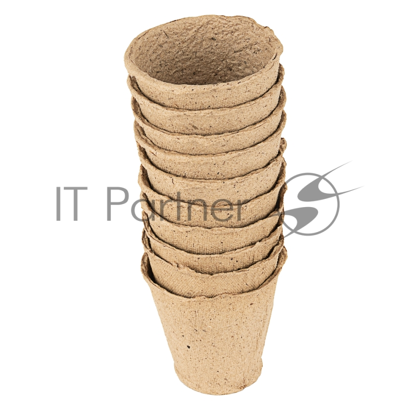 Горшочек для рассады, 80х80 мм, торфяной, 10 шт.// Россия