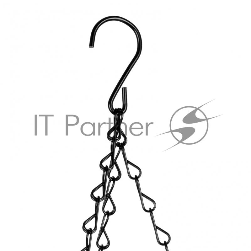 Кашпо подвесное с вкладышем из коковиты, полукруглое, диаметр 35 см// Palisad