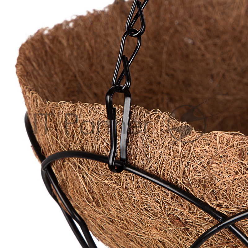 Кашпо подвесное, с кокосовой корзиной, диаметр 25 см// Palisad