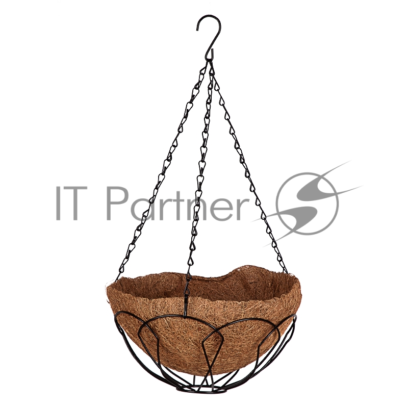 Кашпо подвесное, с кокосовой корзиной, диаметр 25 см// Palisad