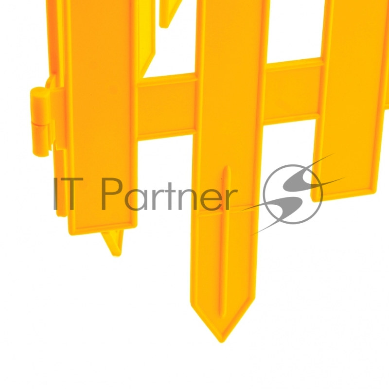 Забор декоративный Винтаж, 28х300 см, желтый, Россия// Palisad