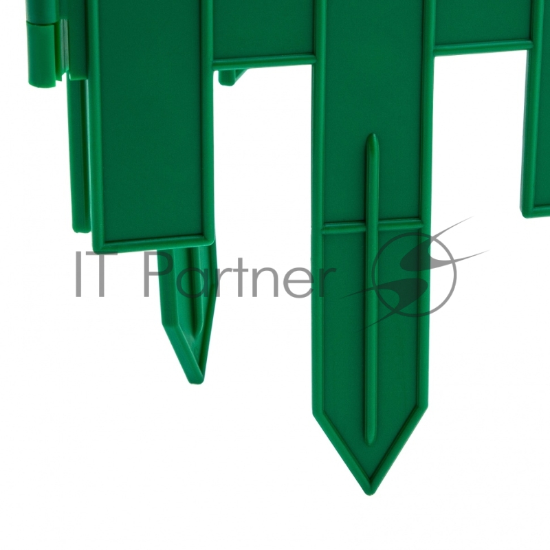 Забор декоративный Винтаж, 28х300 см, зеленый, Россия// Palisad