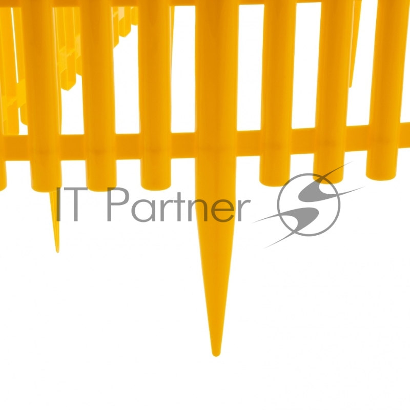 Забор декоративный Гибкий, 24х300 см, желтый, Россия// Palisad