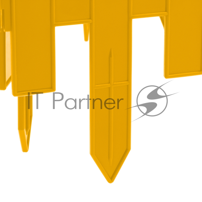 Забор декоративный Марокко, 28х300 см, желтый, Россия// Palisad