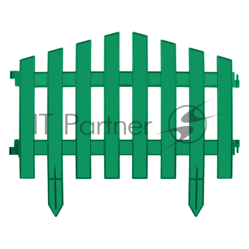 Забор декоративный Марокко, 28х300 см, зеленый, Россия// Palisad