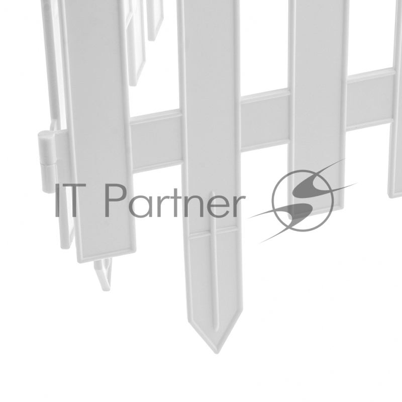 Забор декоративный Рейка, 28х300 см, белый, Россия// Palisad