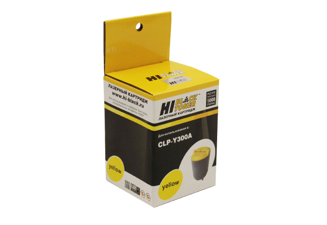 Картридж Samsung CLP-300/300N/CLX-2160/2160N/31 (Hi-Black) CLP-Y300A, Y, 1K