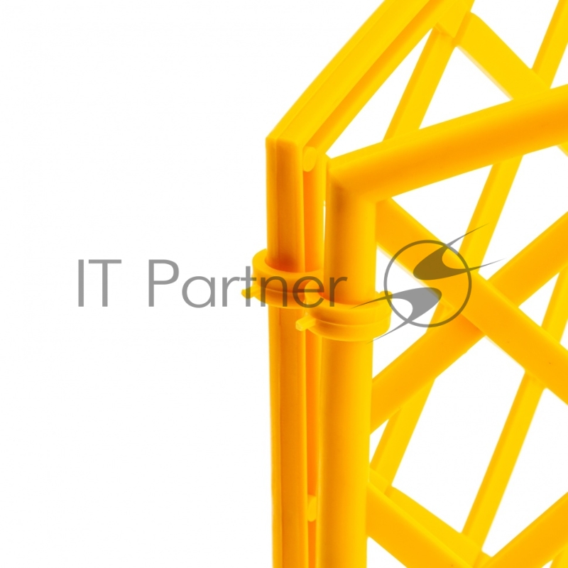 Забор декоративный Сетка, 24х320 см, желтый, Россия// Palisad