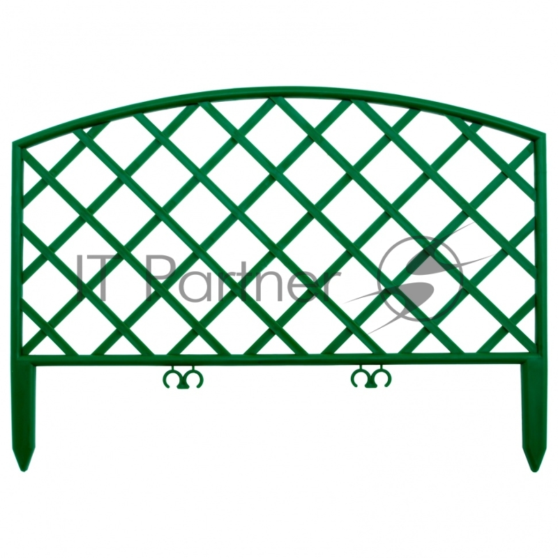 Забор декоративный Сетка, 24х320 см, зеленый, Россия// Palisad