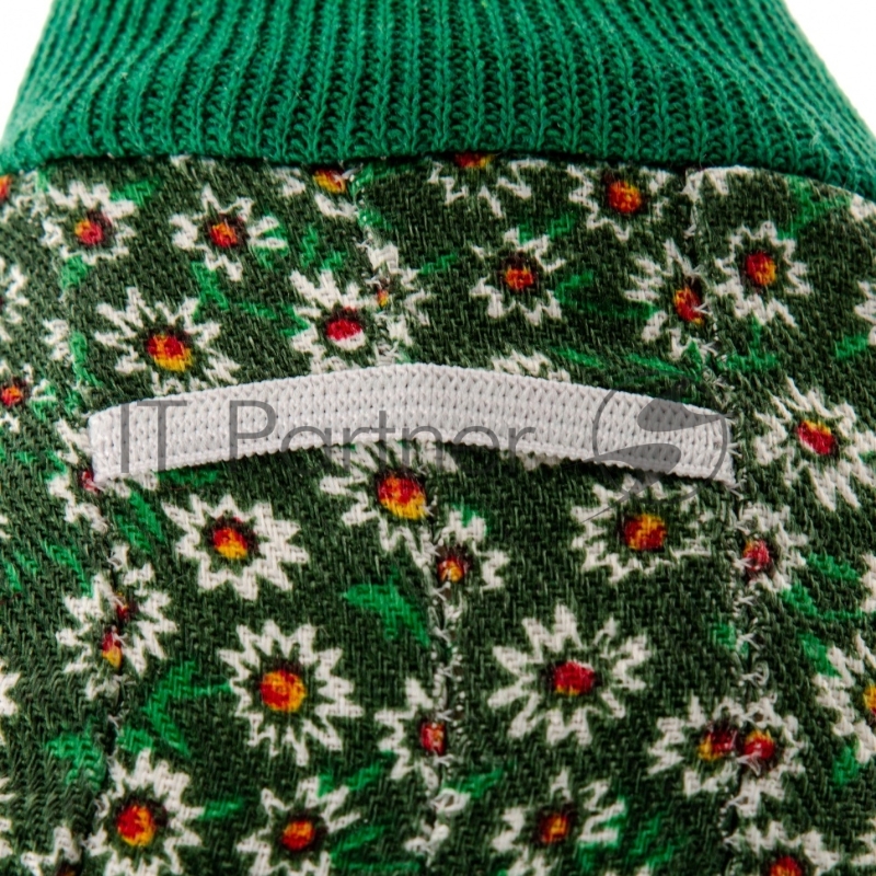 Перчатки садовые х/б ткань с ПВХ точкой, манжет, M// Palisad