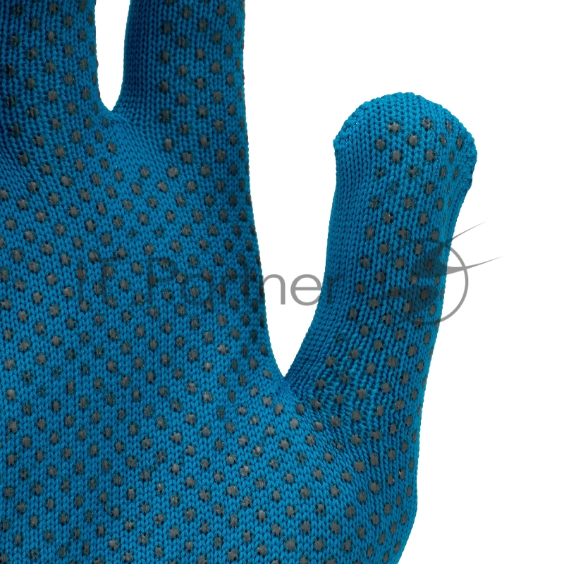 Перчатки в наборе, 5 пар, цвета в ассортименте, ПВХ точка, L, Россия// Palisad