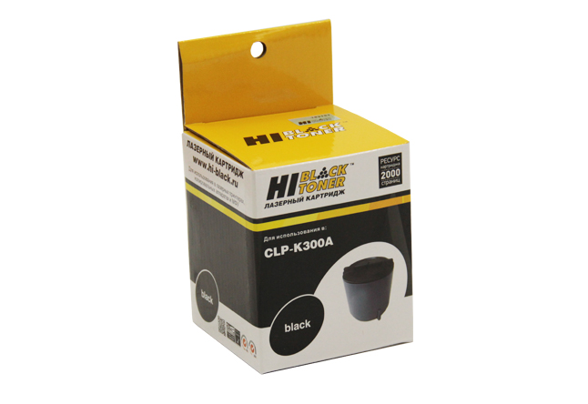Картридж Samsung CLP-300/300N/CLX-2160/2160N/31 (Hi-Black) CLP-K300A, BK, 2K