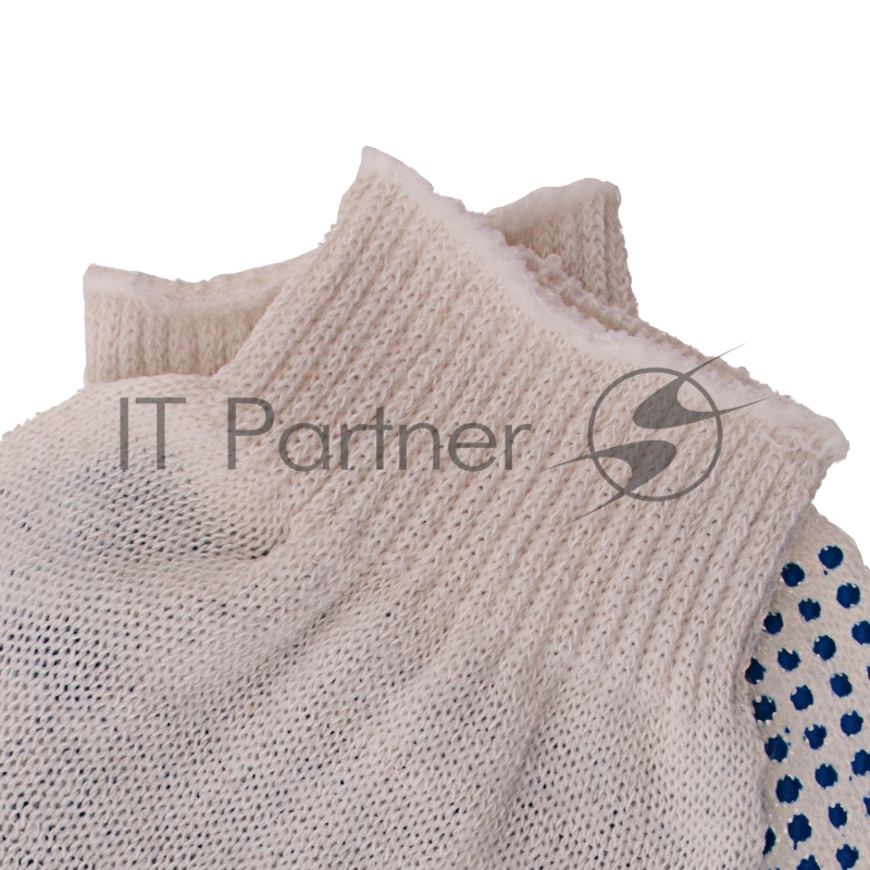 Перчатки трикотажные, с ПВХ точкой, 10 класс// Россия