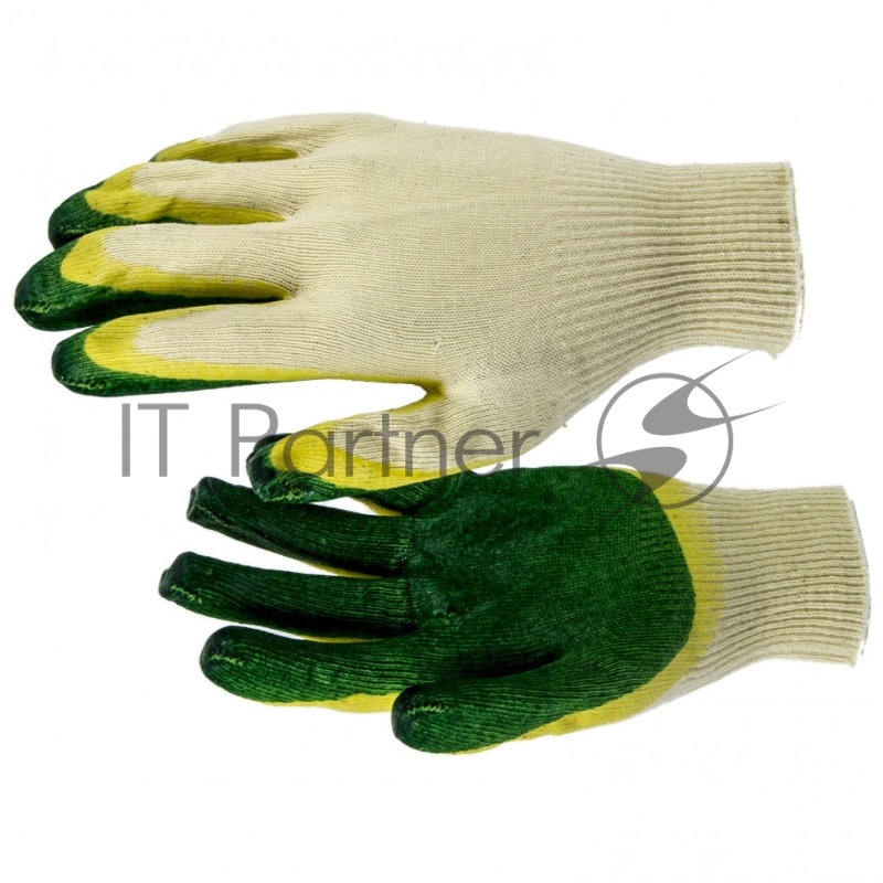 Перчатки трикотажные с двойным латексным обливом// Россия