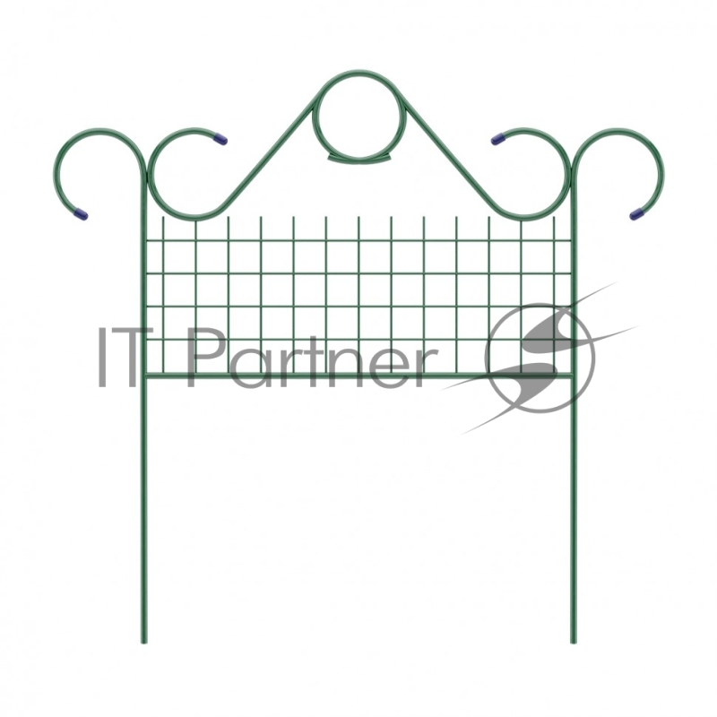 Заборчик садово-парковый, классический, 0,7х0,9 м// Россия