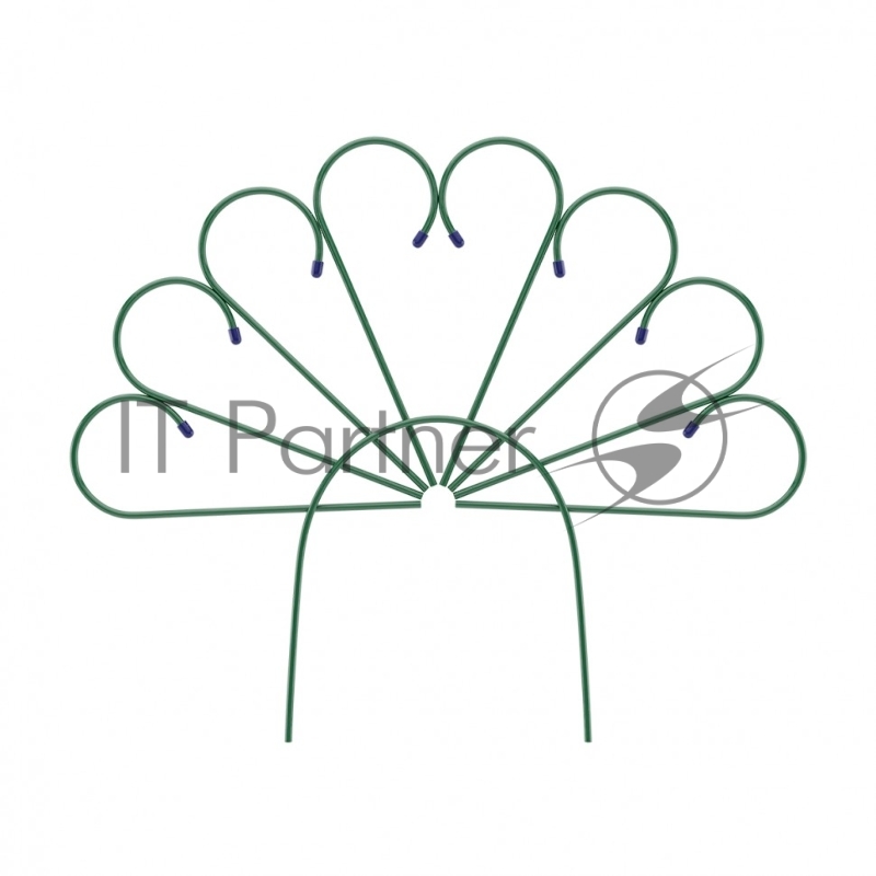 Заборчик садово-парковый, веерный, 0,7х0,9 м// Россия