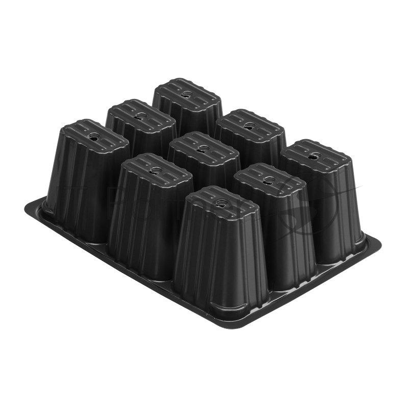 Кассета для рассады, 180х135х60 мм, 9 ячеек, полистирол, 5 шт.// Россия