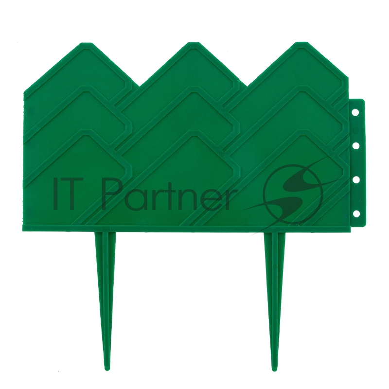 Бордюр Уютный, 14х310 см, зеленый, Россия// Palisad